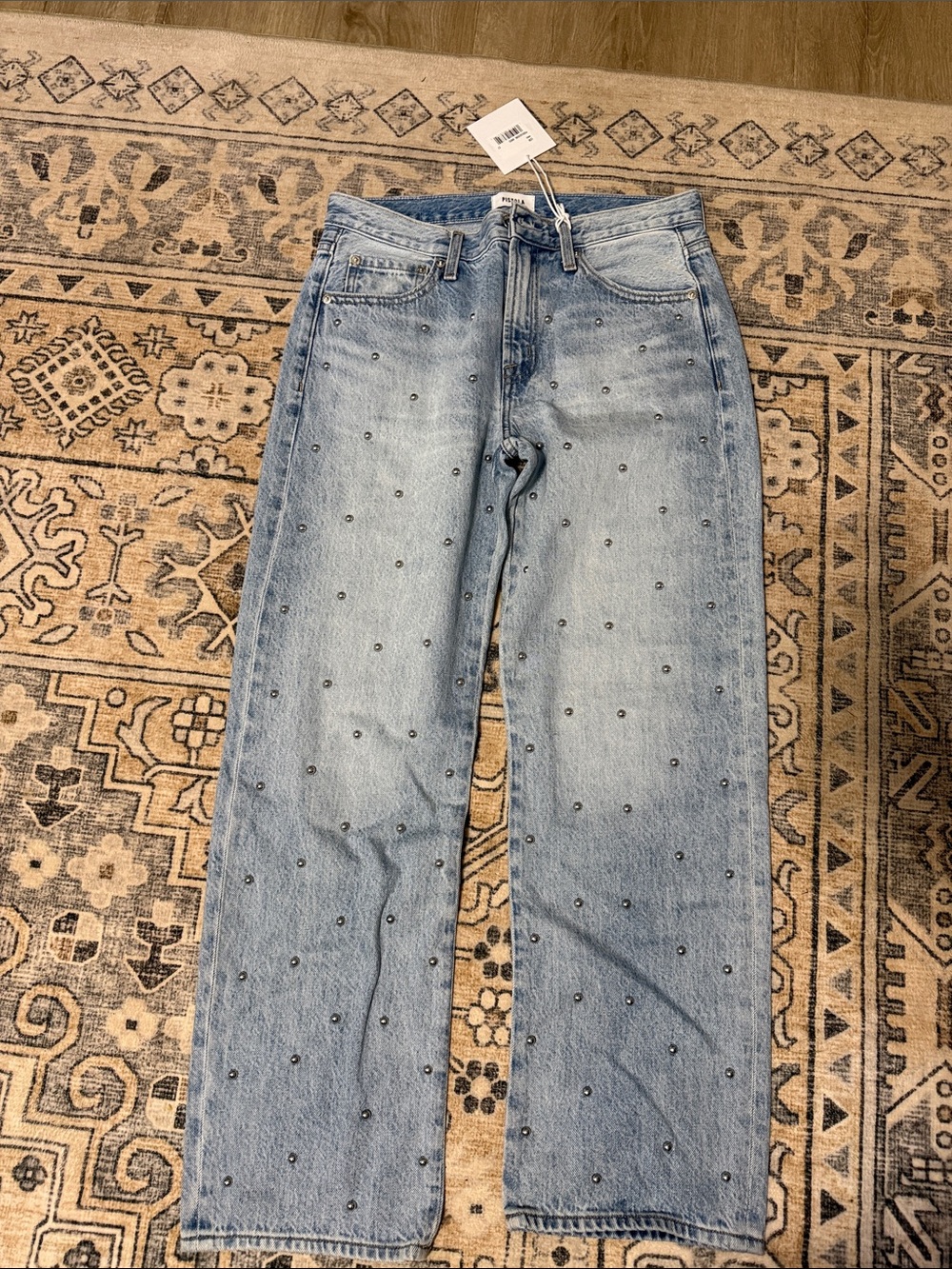 Pistola Lexi Mid Rise Bowed Straight